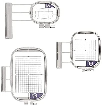 HONEYSEW Embroidery Hoops for Brother Innovis NQ1600E NQ1400E NQ3600D Dream Mach