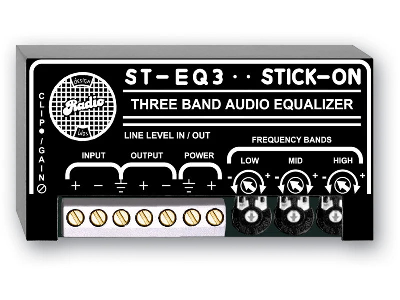 RDL STEQ3-RST-AG 3 Band Equalizer, Line Level