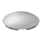 CR. FRONT HUB CAP FOR ALUM. WHEEL 1" LIP, 4 EVEN NOTCHES & 4 CLIPS