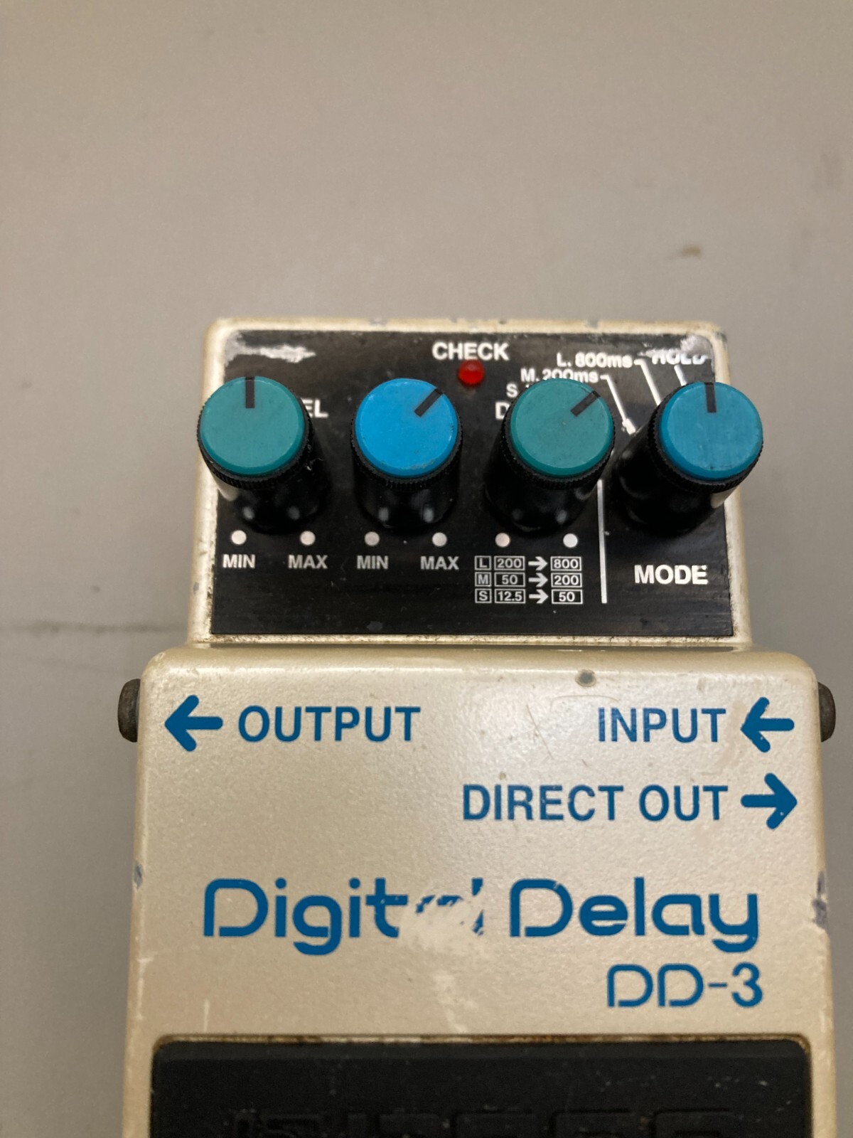 BOSS DD-3 Digital Delay Guitar Effector Pedal from Japan Tested Working Used