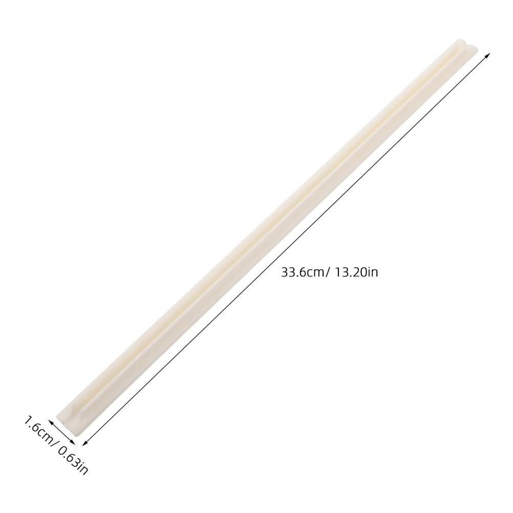 Plastic Reusable Ice Cream Machine Scraper Blade Replacement for Home Freezer