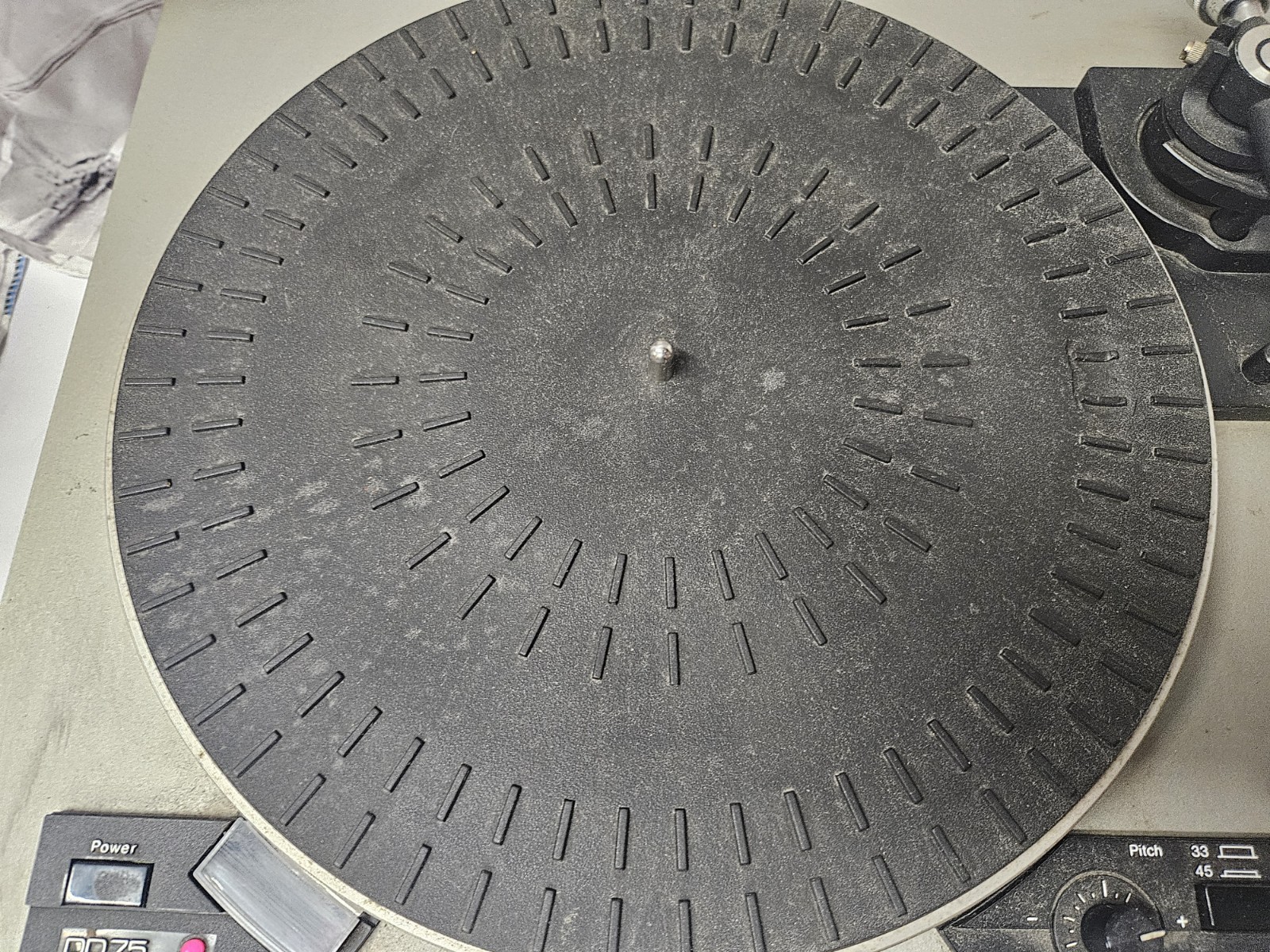 Garrard Direct Drive Turntable DD75 Tested, Functioning