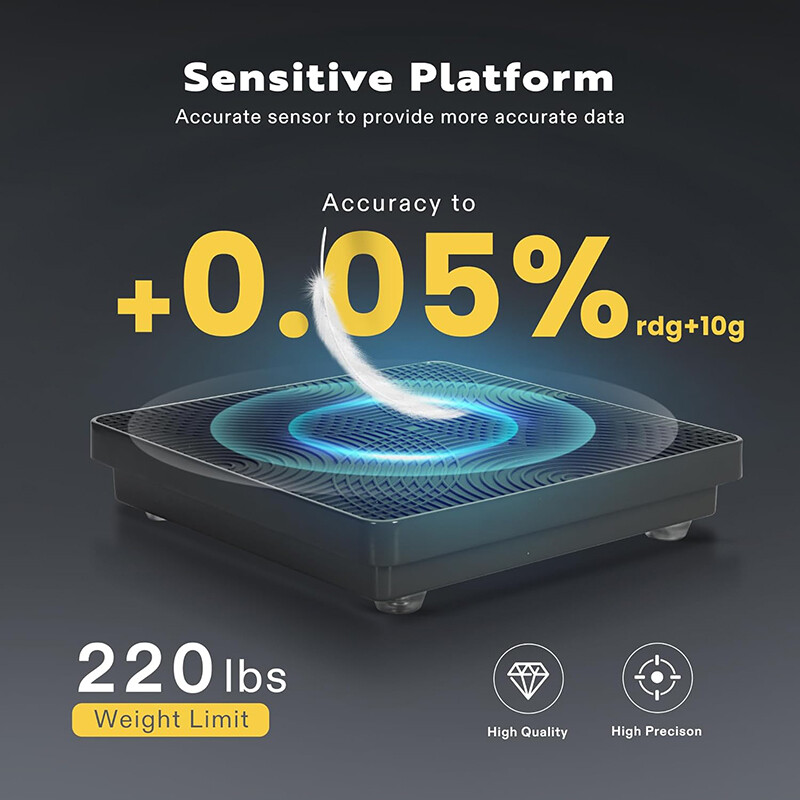220lbs Digital Electronic Refrigerant Charging Weight Scale for HVAC with Case