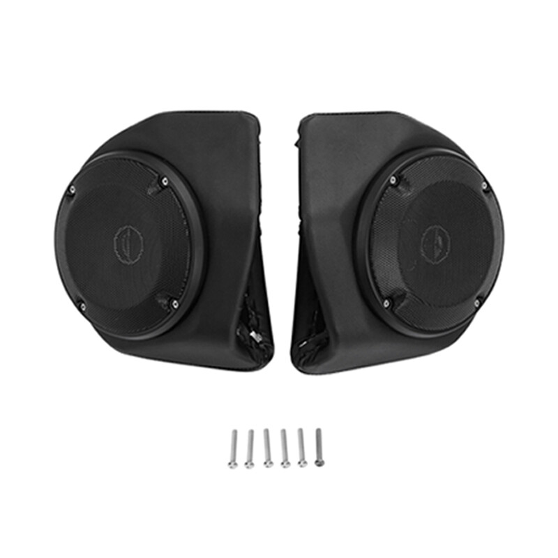 King Rear 6.5" Speakers Pod Fit For Harley Touring Electra Road Glide 2014-2025