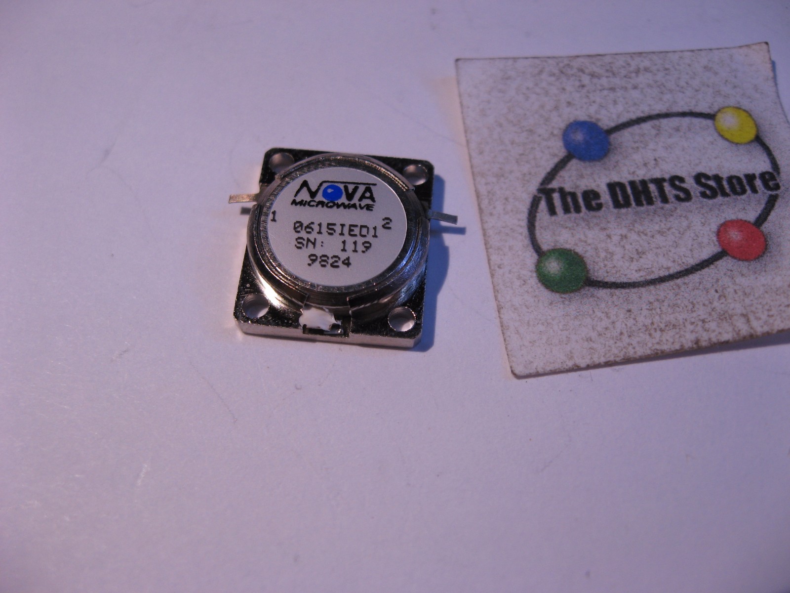 Nova Microwave 0615IED1 Drop-In Isolator 5.800-6.500 GHz - NOS Qty 1