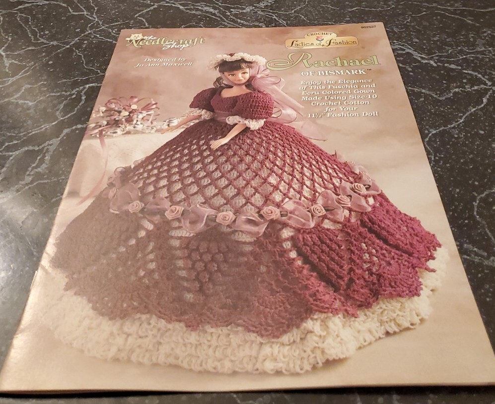 DN13 TNS 1998, CROCHET LADIES OF FASHION RACHAEL OF BISMARK PATTERN LEAFLET