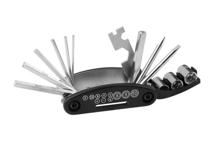15-in-1 Multitool Bicycle and Car Repair Tool Kit