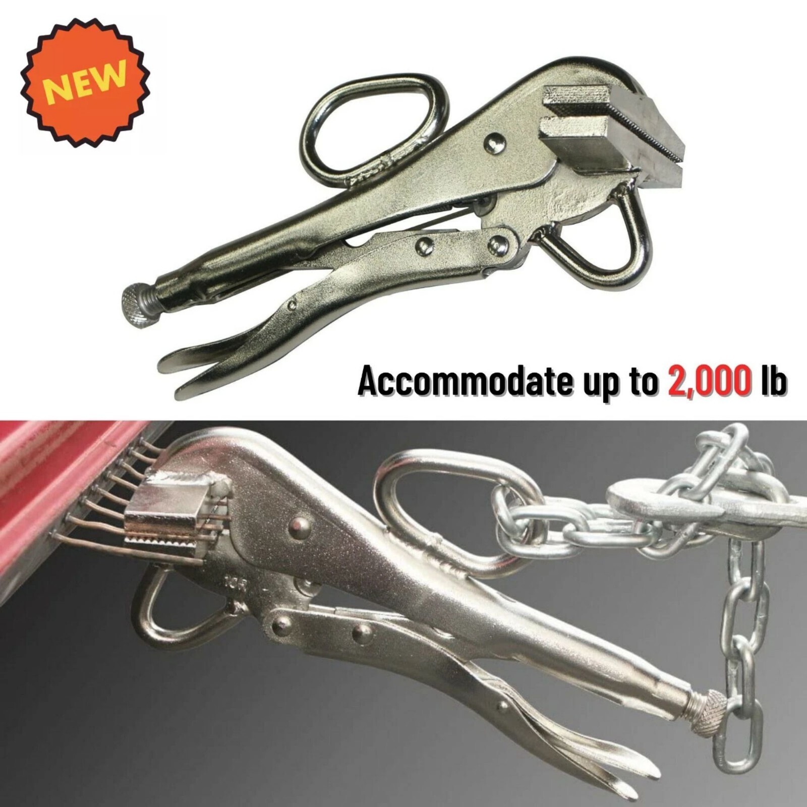 Pulling Plier Clamp Auto Bodywork Tool for Car Dent Removal Collision Repair