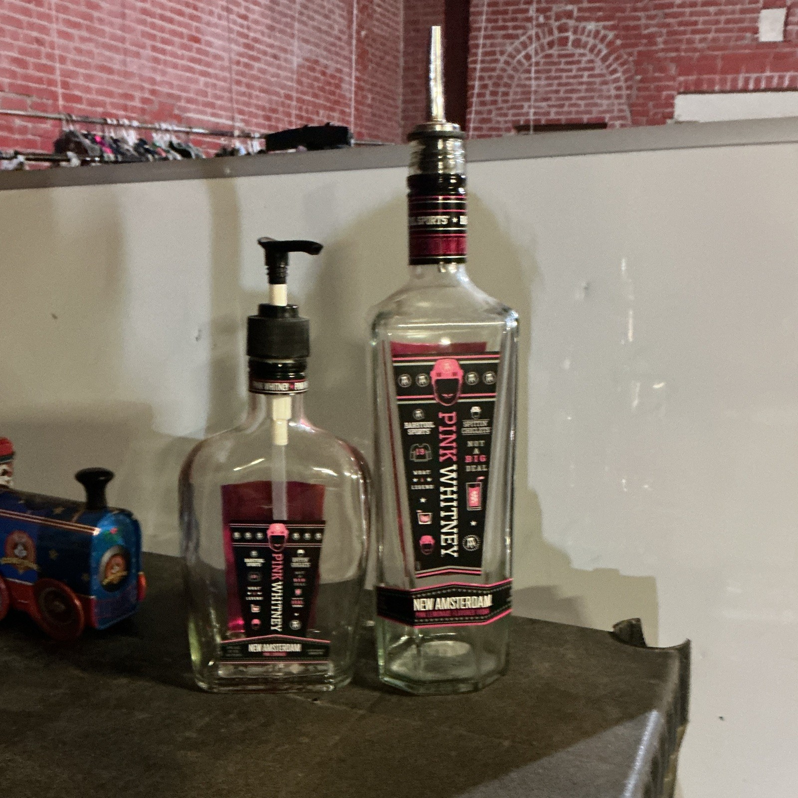 Custom dish soap and hand soap decor