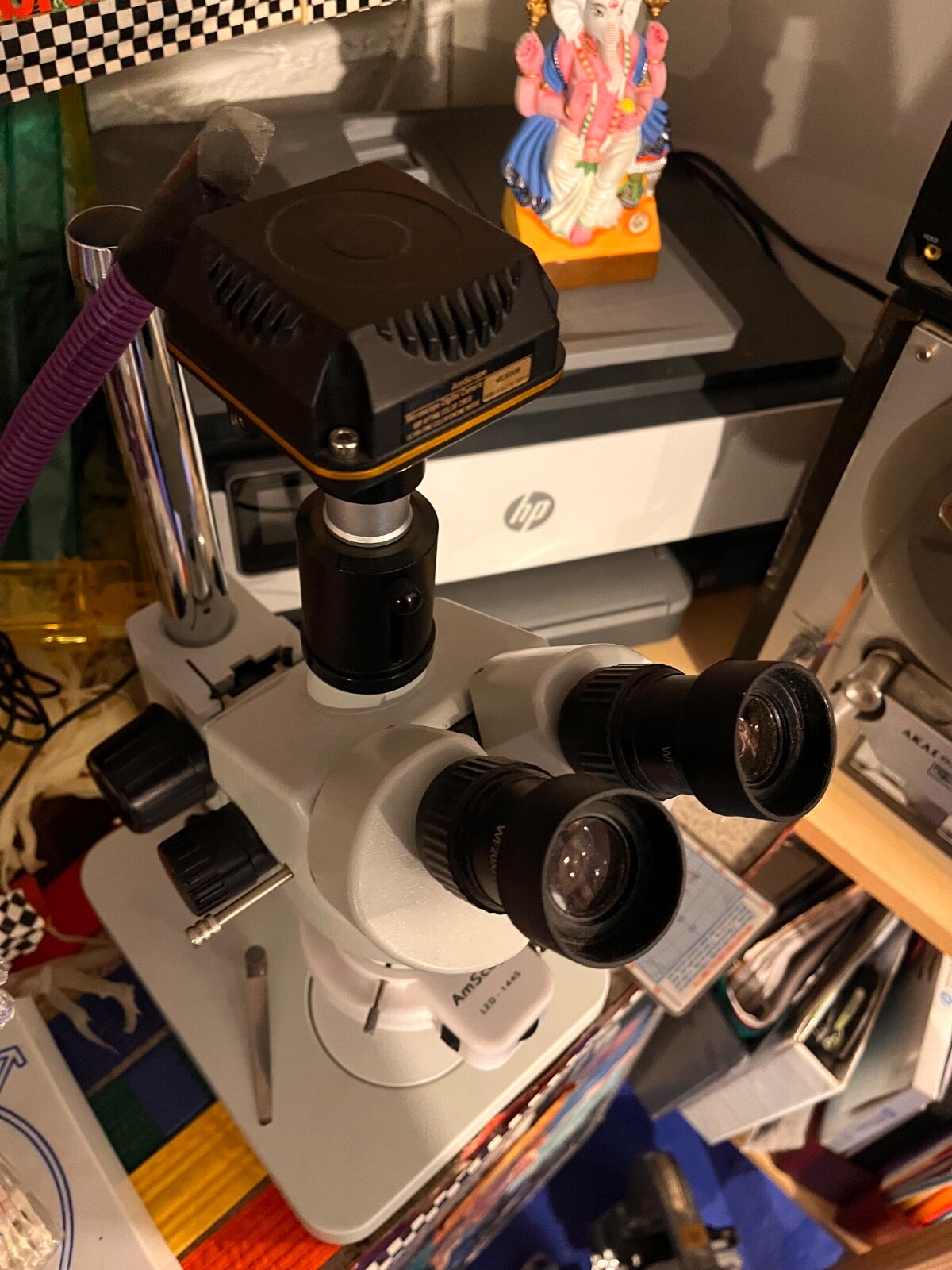 AmScope MU1803-HS Microscopy Camera/ Microscope trinocular mount camera