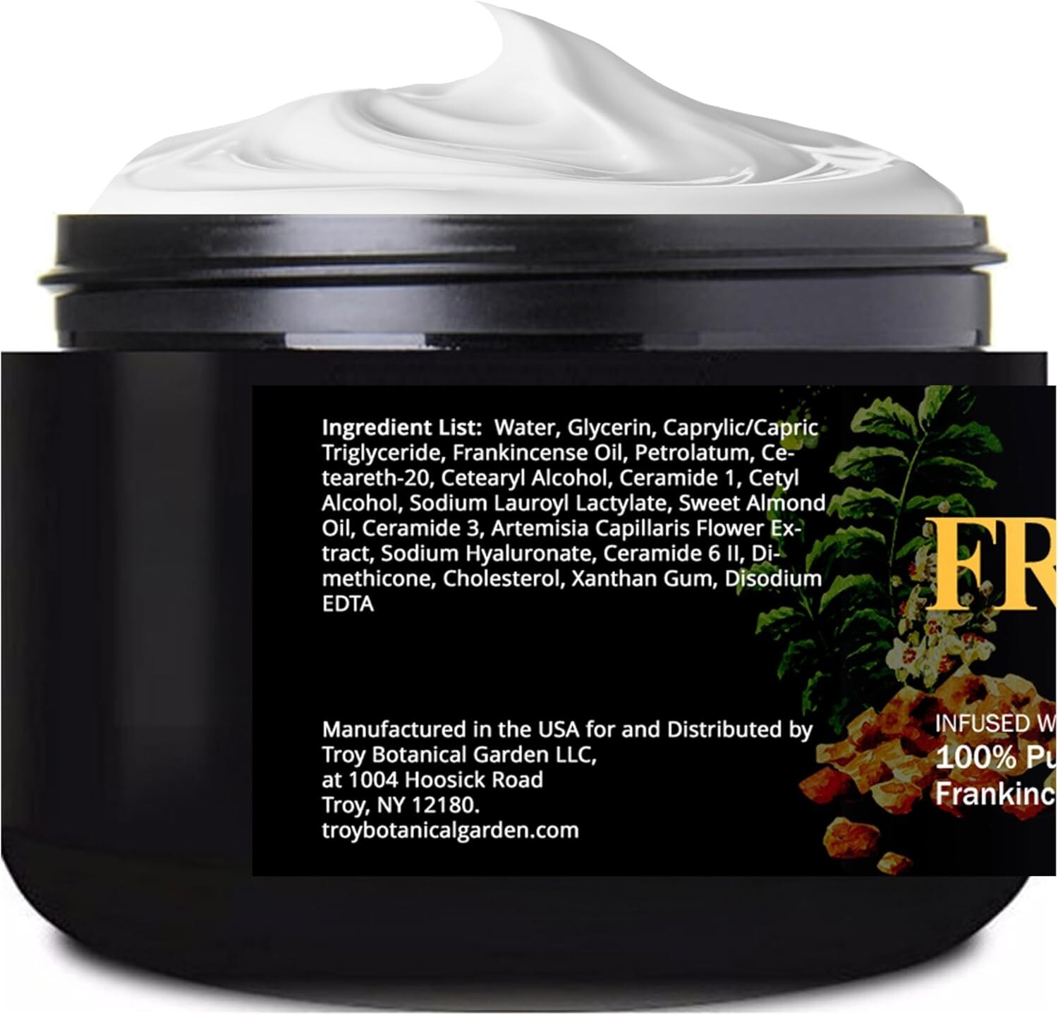 Frankincense Oil Massage Cream Lotion 4 Fl Oz - Medium Glide - Helps Relax Sore