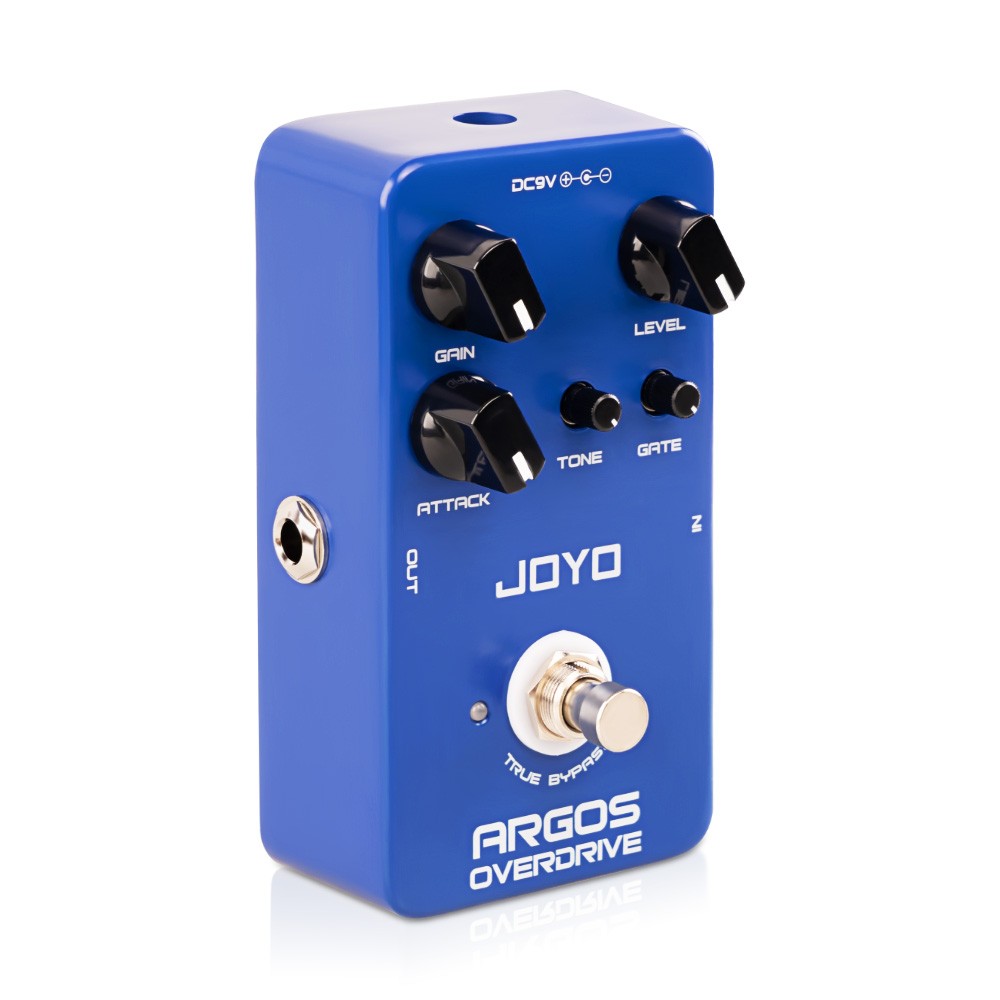 JOYO Overdrive Guitar Pedal High Gain Noise Gate 6 Overdrive Tons Wide Range