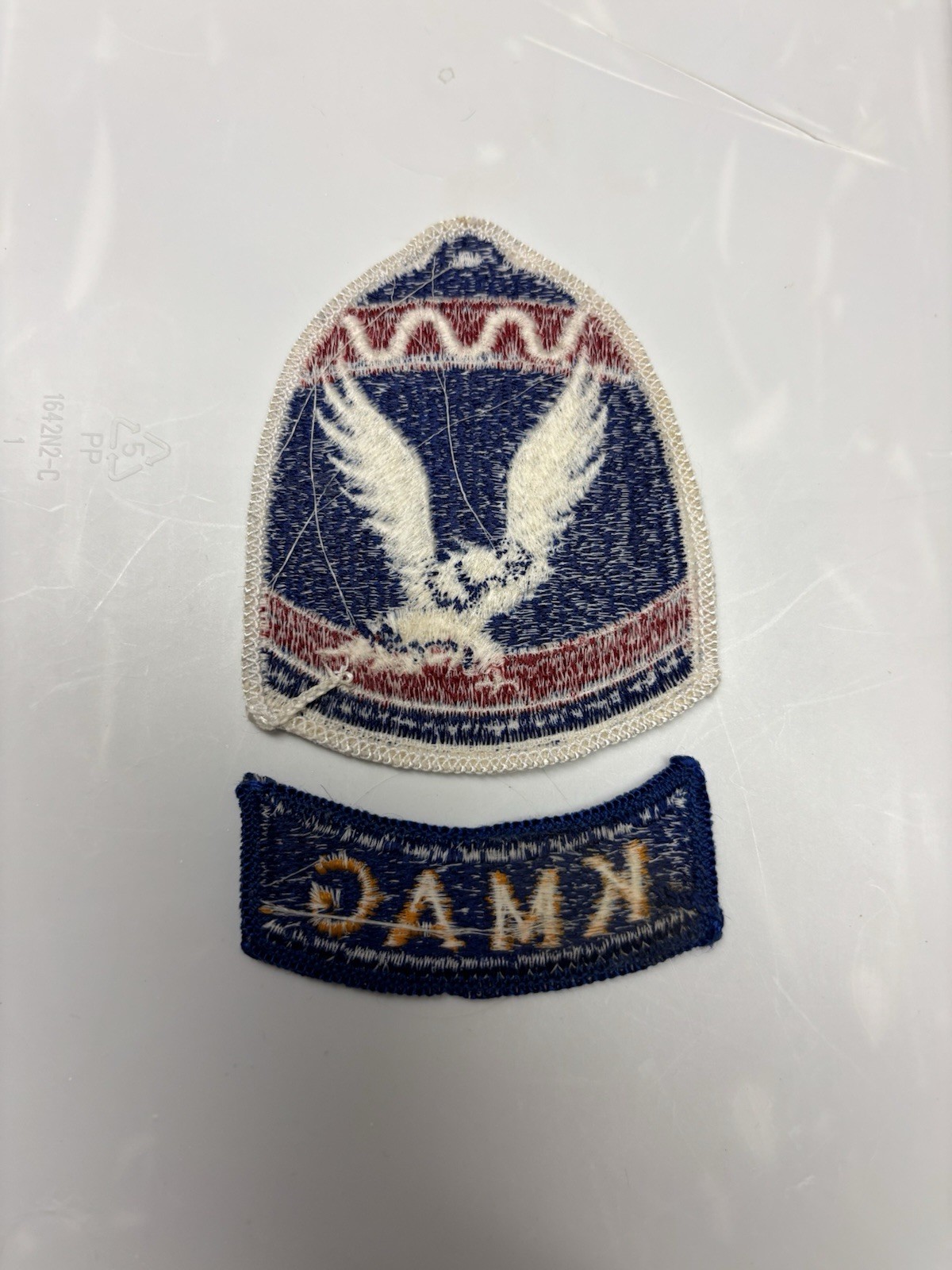 Korean Military Advisory Group Patch With Tab