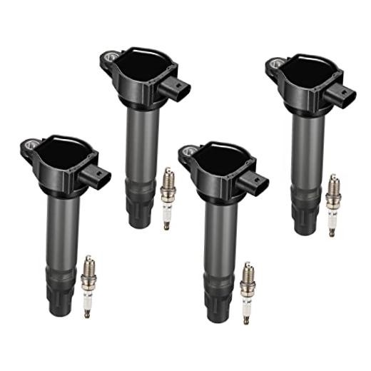 Ignition Coil Pack UF557 and 4Set-Ignition Coil UF557+Spark Plug BY481ZFR5F