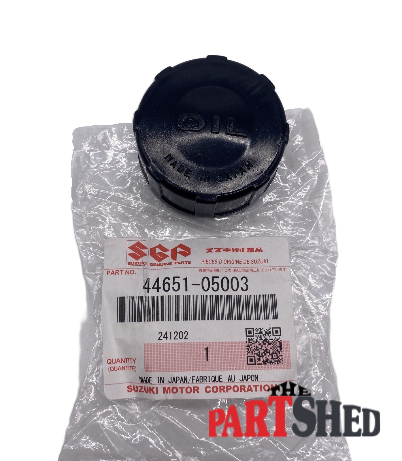 SUZUKI OIL TANK CAP OEM #44651-05003 GT185 GT380 GT550 GT750 TS400 TS185 TS250