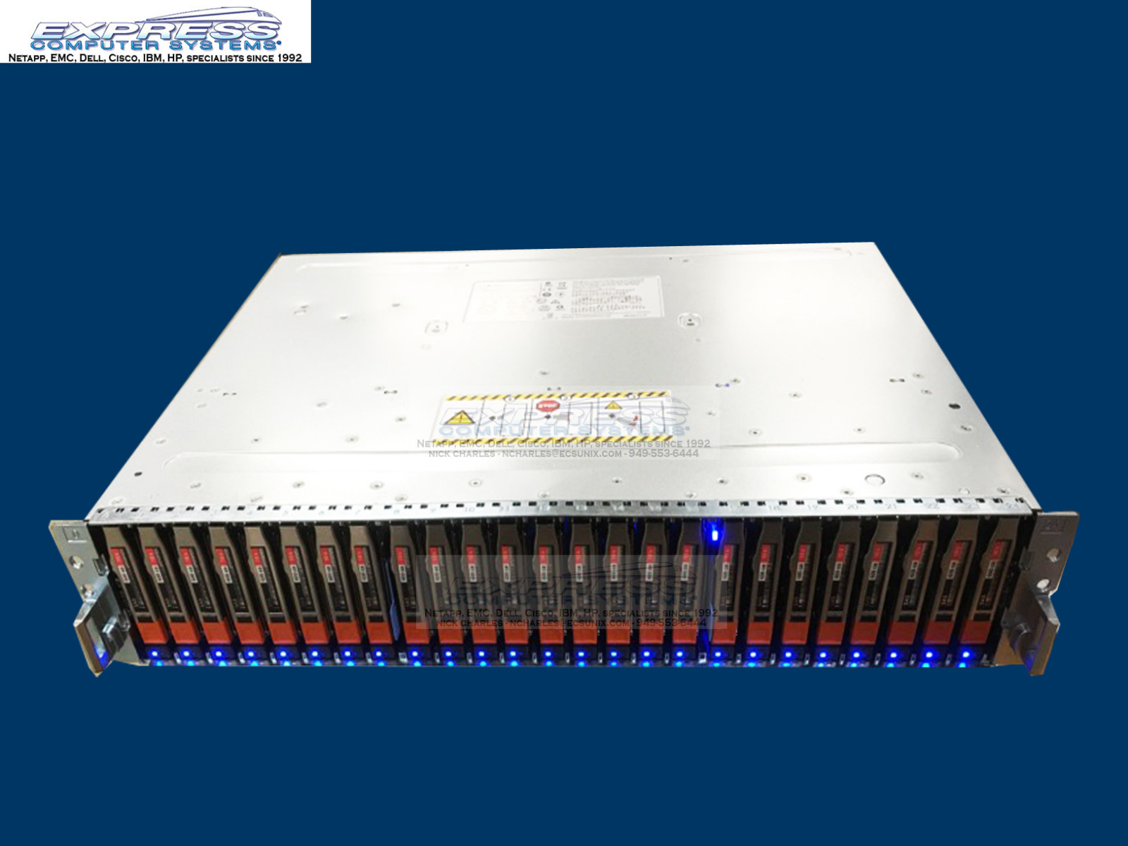 EMC VNX V31-DAE-N-25 15TB DAE 2U 25-Bay 25x 600GB 10K SAS 2.5" V3-2S10-600