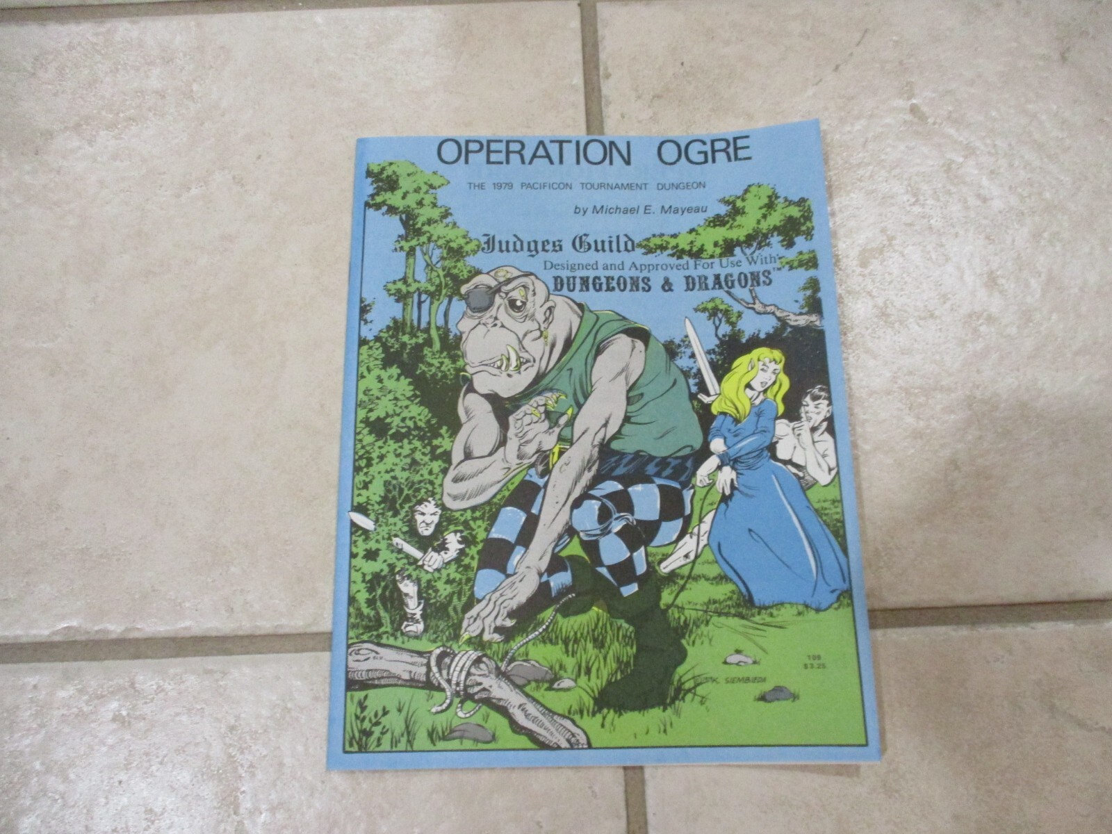Judges Guild Operation Ogre