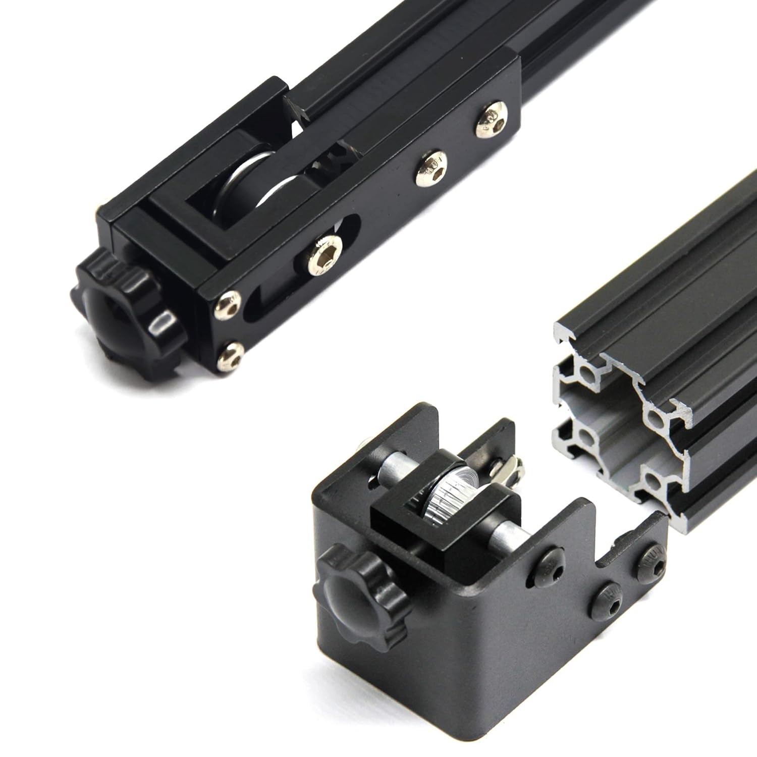 3D Printer Belt Tensioner Upgrade 2020 Profile X-axis + 4040 Y-axis...