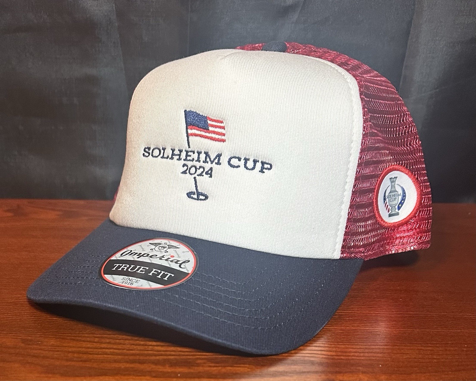 Imperial Solheim Cup 2024 Trucker Hat True Fit Adjustable - New