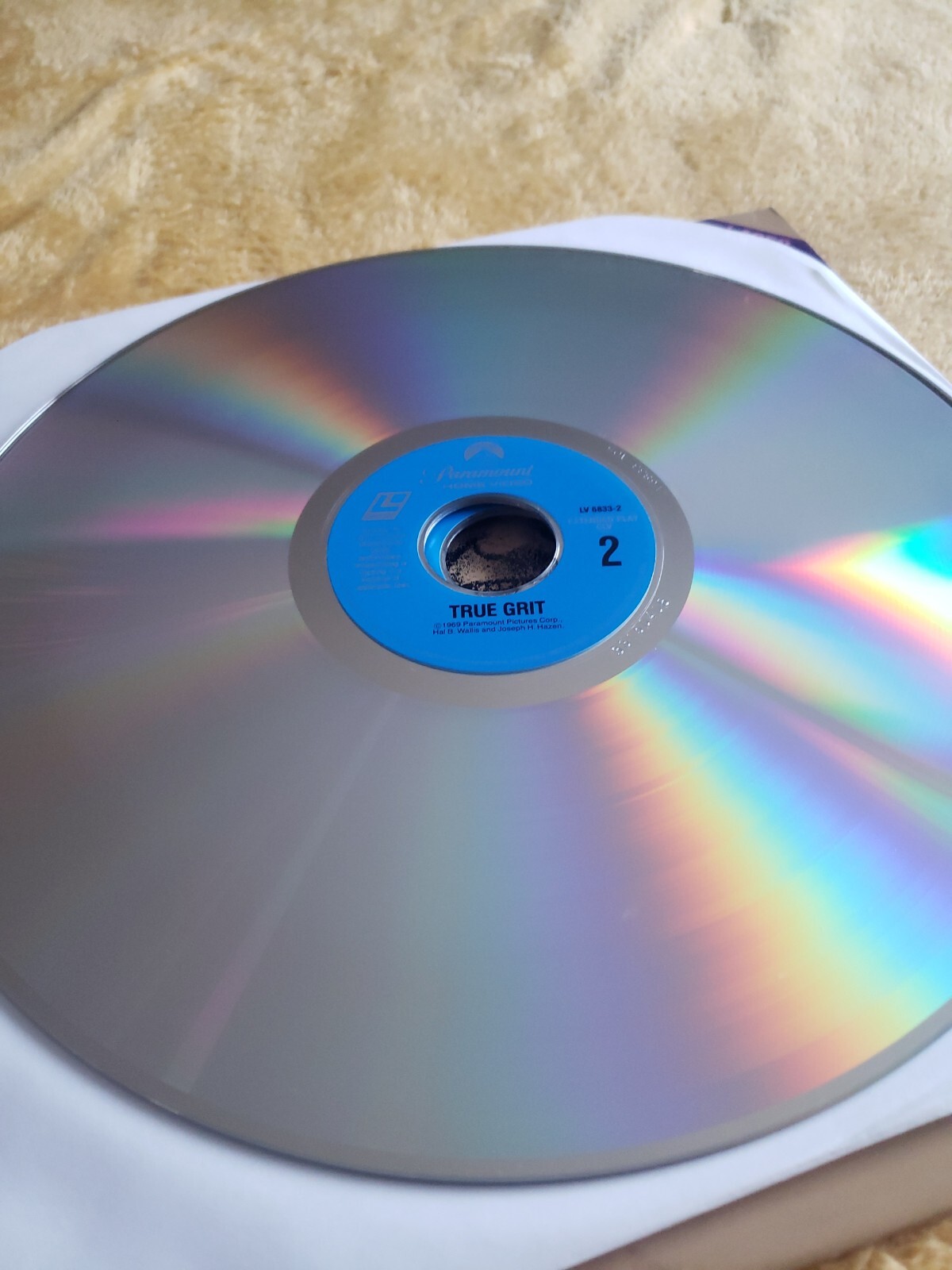 True Grit Laserdisc LD Extended Play John Wayne Western Classic