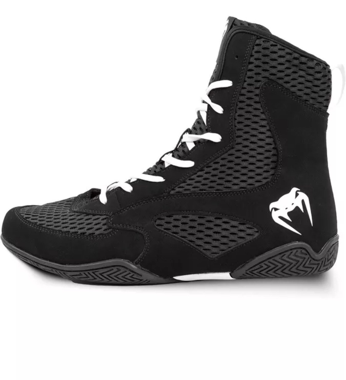 Venum Contender Boxing Shoes - Black/White BRAND NEW! Men’s High Top Siz 14.5