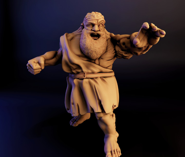 Corrupted Villager V3 Townsfolk Adventurer NPC 28mm Scale DND D&D Mini TW