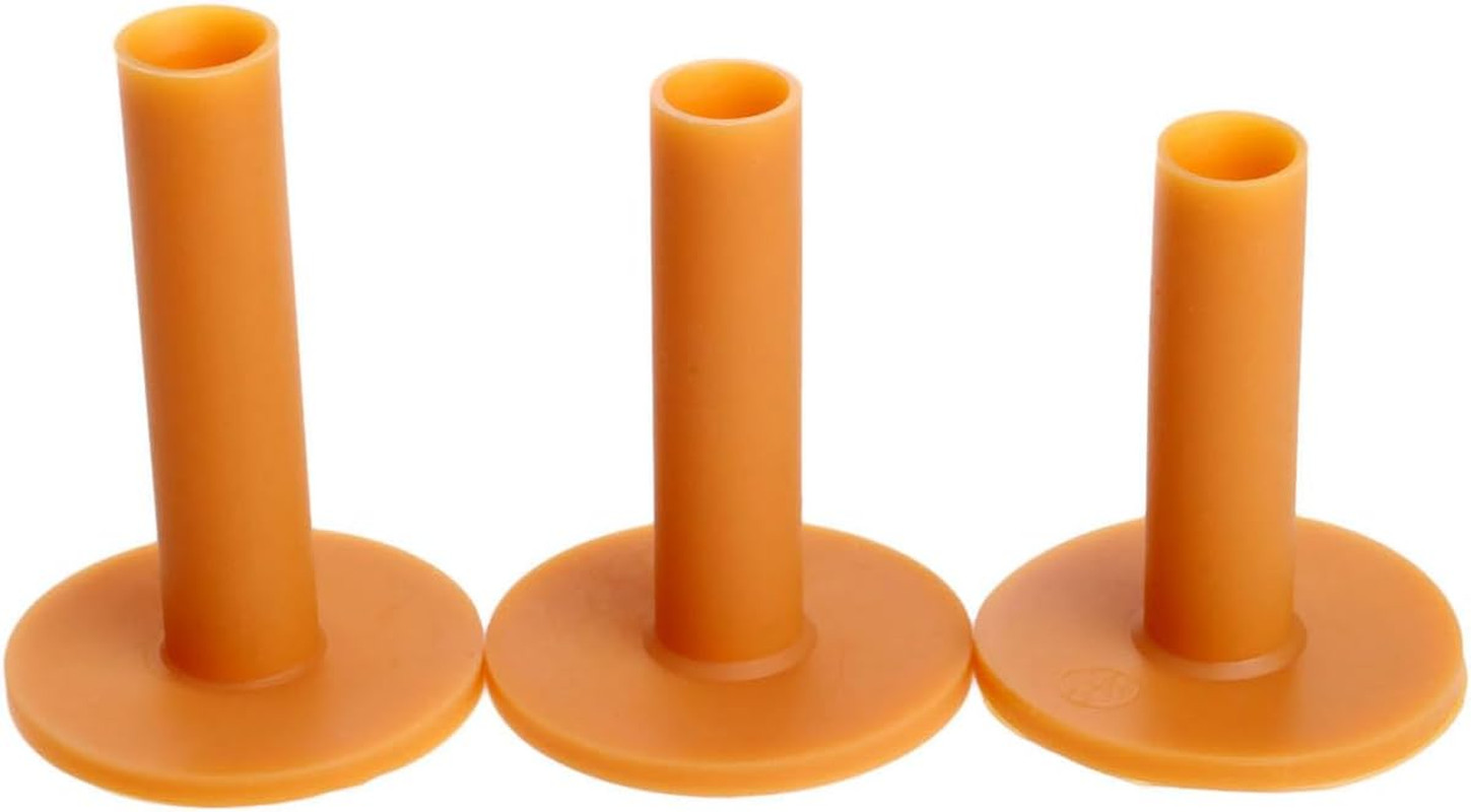 Rubber Golf Tees Holder Set, Driving Range Mats Rubber Ball Seat for Golf Hittin