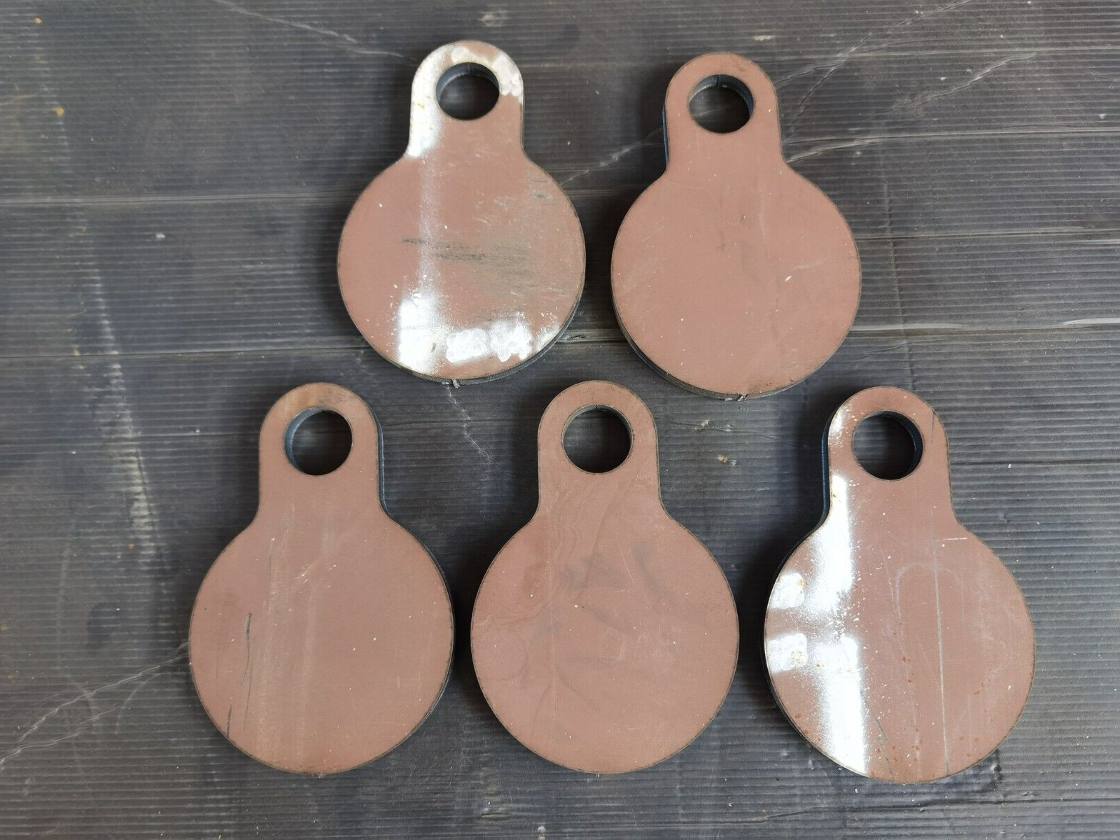 Hardox500 AR500 Gong 50mm set of 5pcs