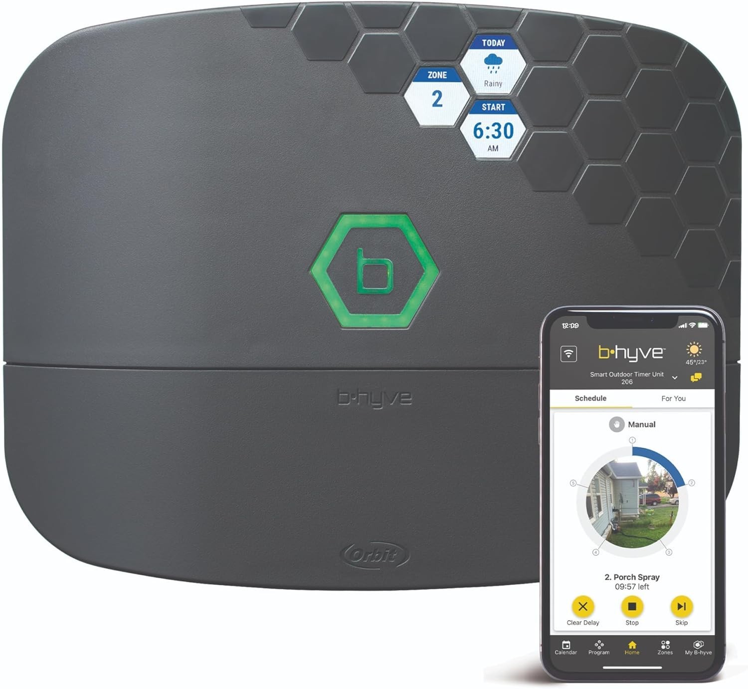 B-hyve XR Smart Sprinkler Timer - 16-Zone - WiFi-Enabled Indoor/Outdoor Irrigati