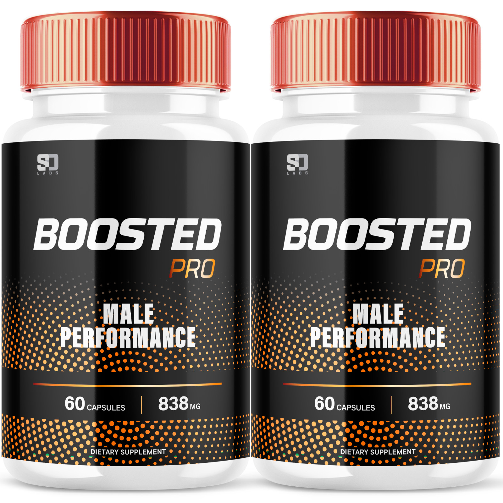 (2 Pack) Boosted Pro Male Performance Capsules, Boosted Pro Men (120 Capsules)