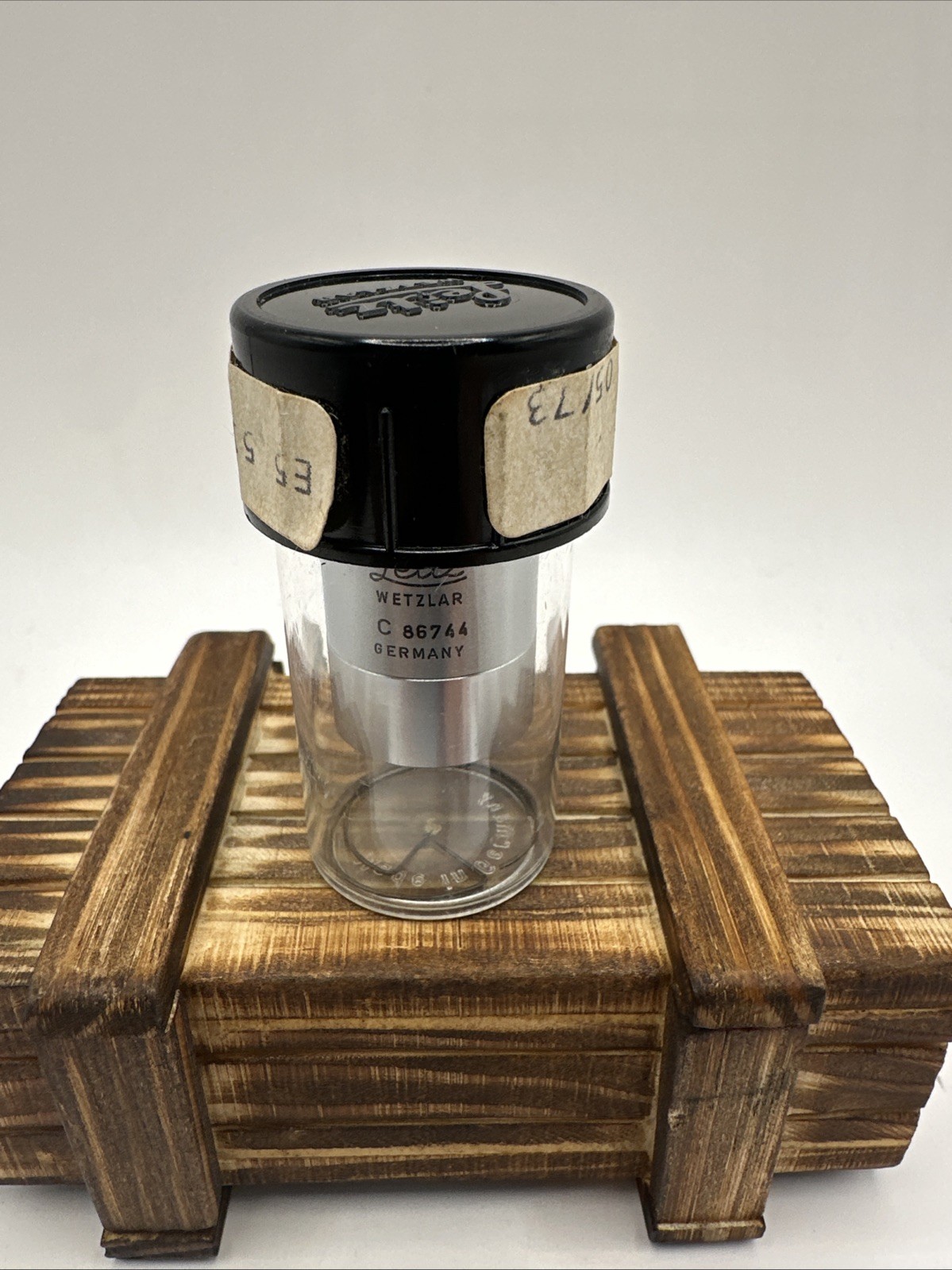 Leitz Wetzlar PL 2.5x /0.08 Microscope Objective Lens Germany 170/-