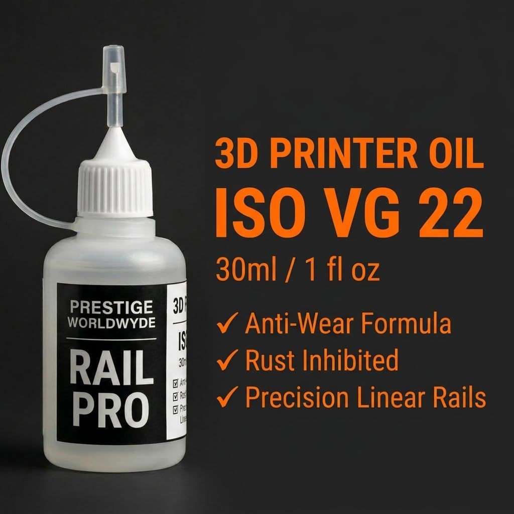 3D Printer Oil Prestige Rail Pro ISO VG 22 Precision Linear Rail Lubricant 30ml
