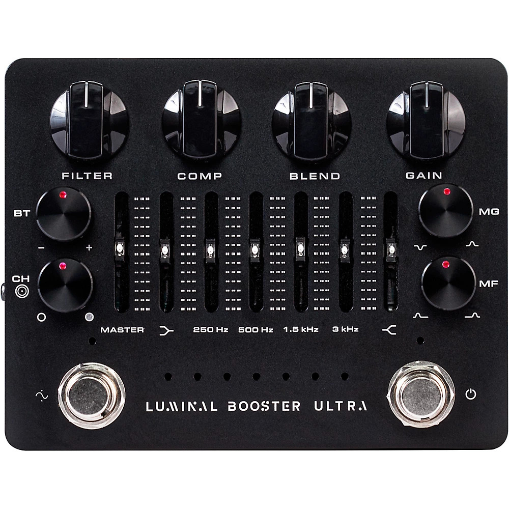 Darkglass Luminal Booster Ultra Compression/Harmonic Boost Combo Pedal Black