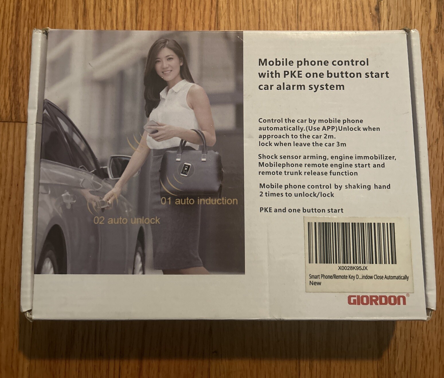 Giordon MP913 start keyless entry system! New in Box!