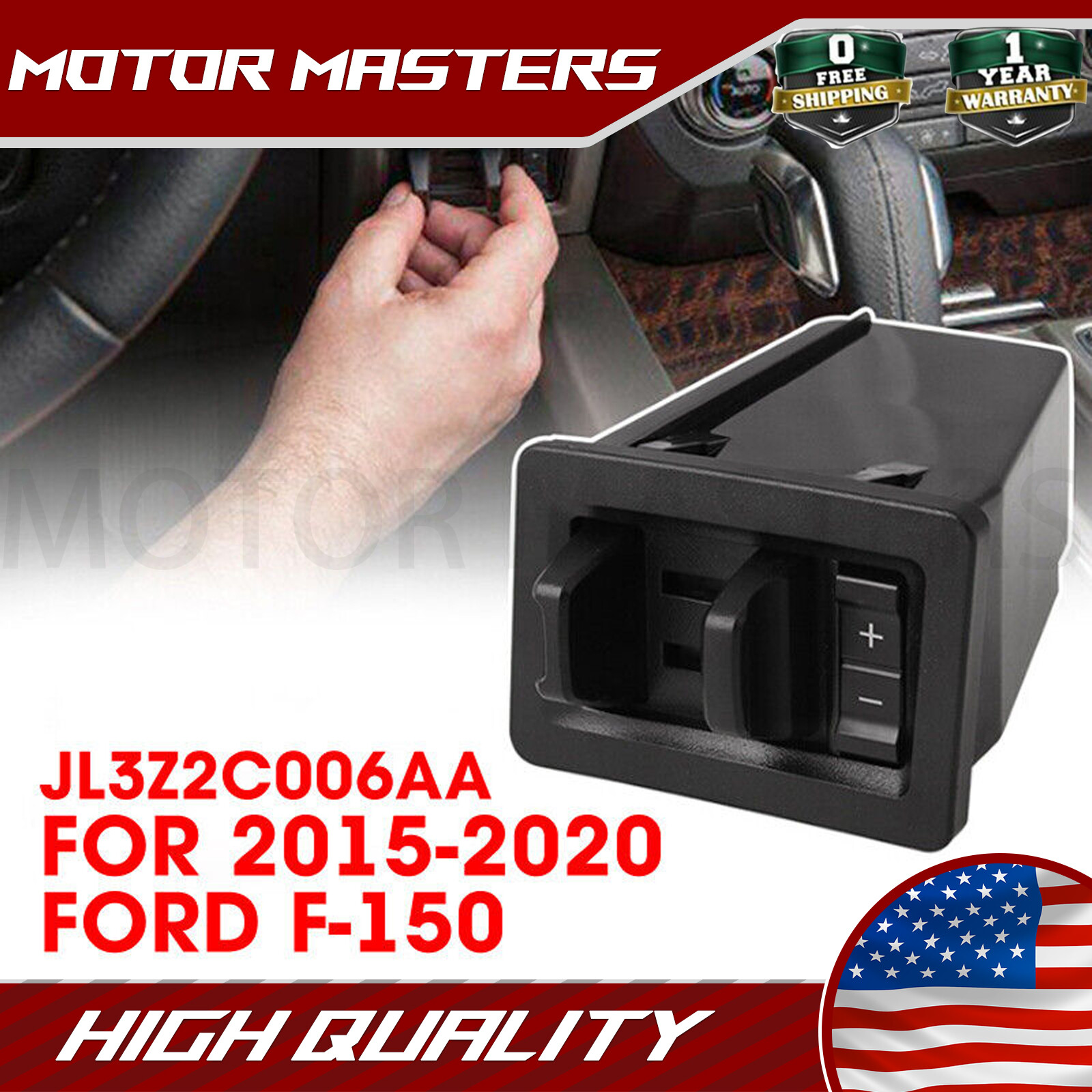 Ford JL3Z-2C006AA In-Dash Trailer Brake Controller Module fit for FordF150