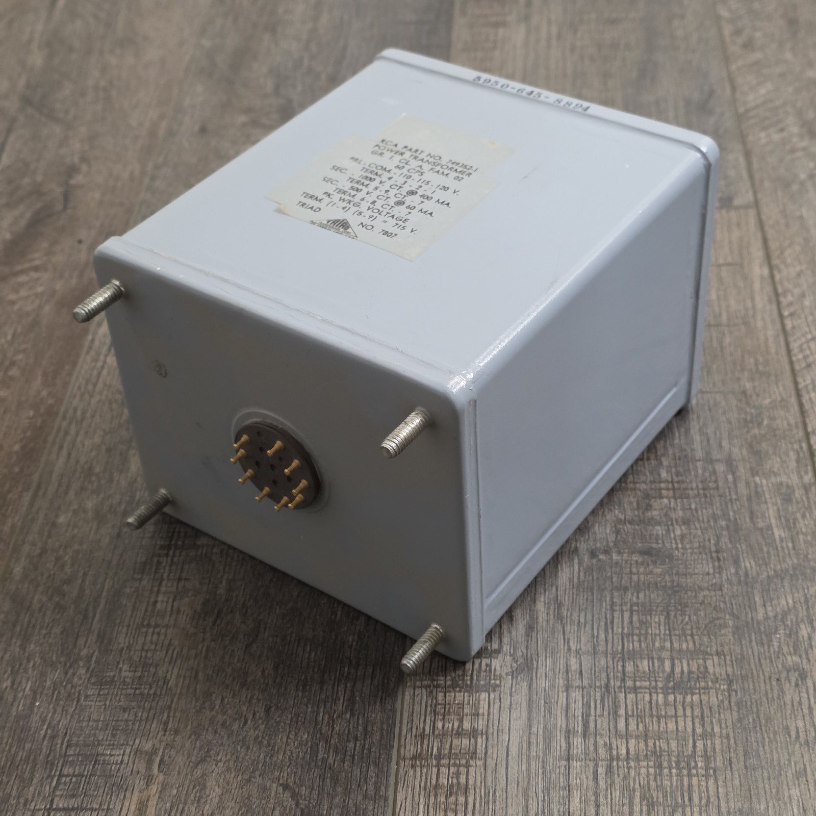Vintage RCA Power Transformer 749352-1 Ultra Rare New Old Stock (For T6-1?)