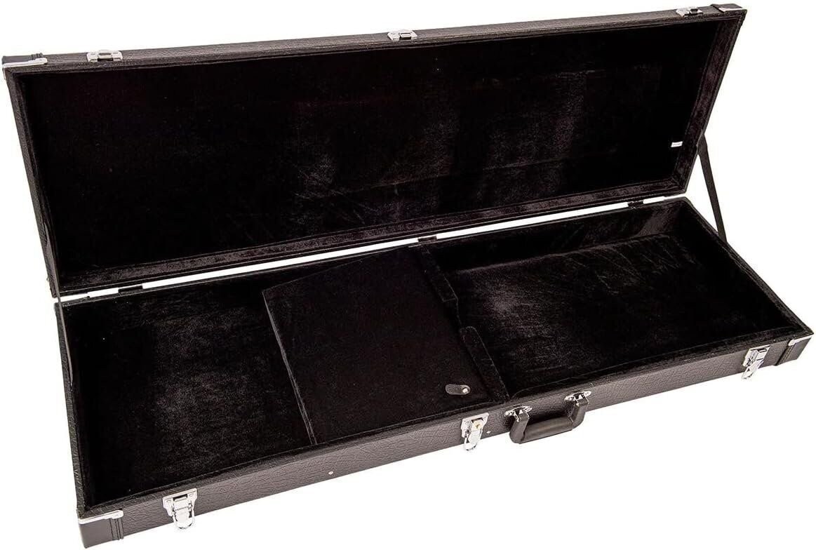 On-Stage GCB6000B Bass Guitar Hard Case, Black