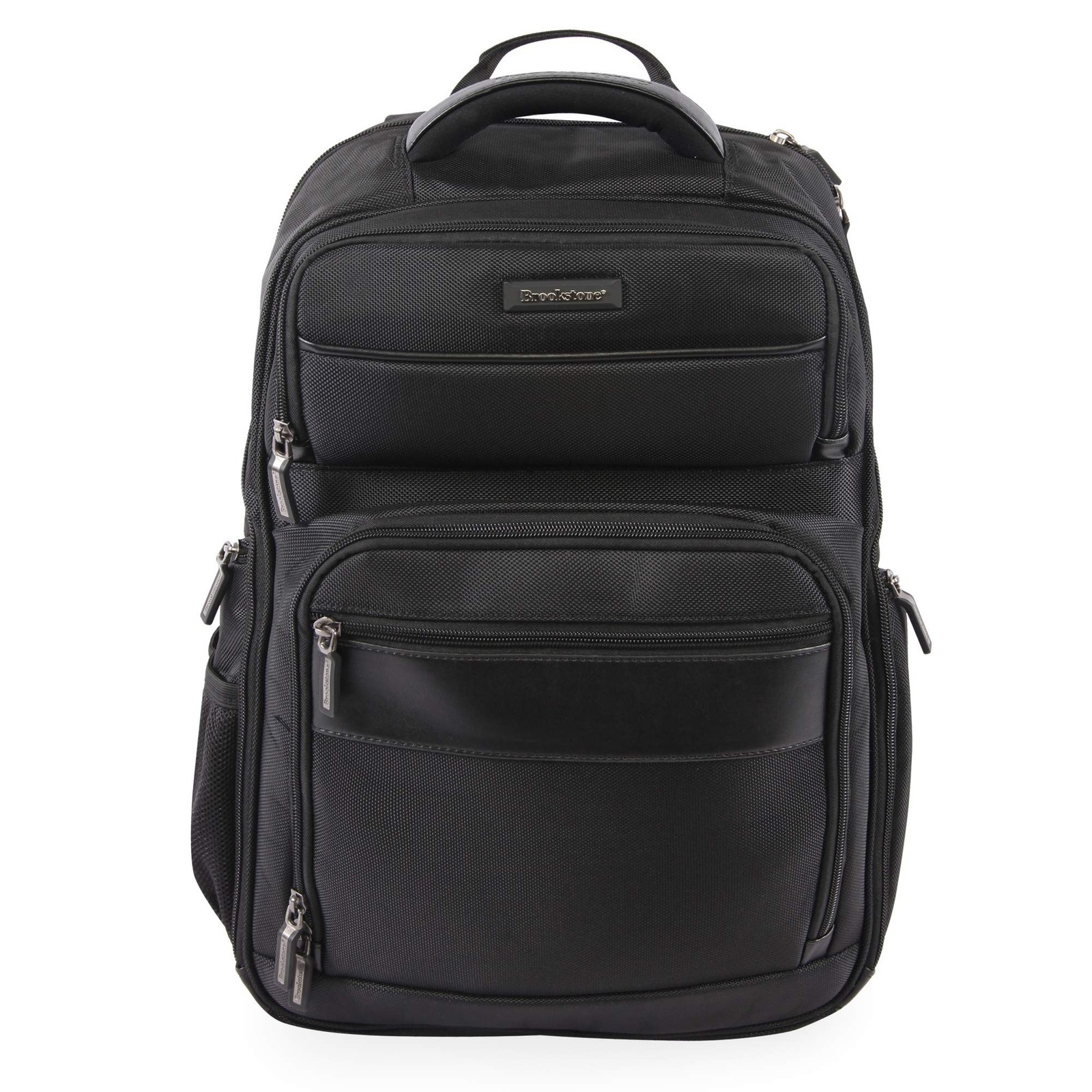 Brookstone Luggage Bryce Laptop Backpack, Black, 18 Inch