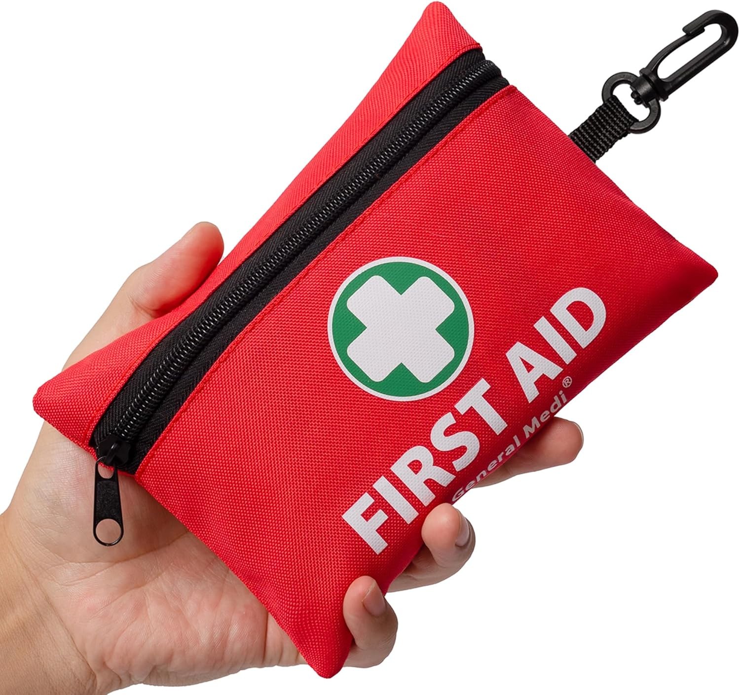 Mini First Aid Kit, 110 Piece Small First Aid Kit - Includes Emergency Foil