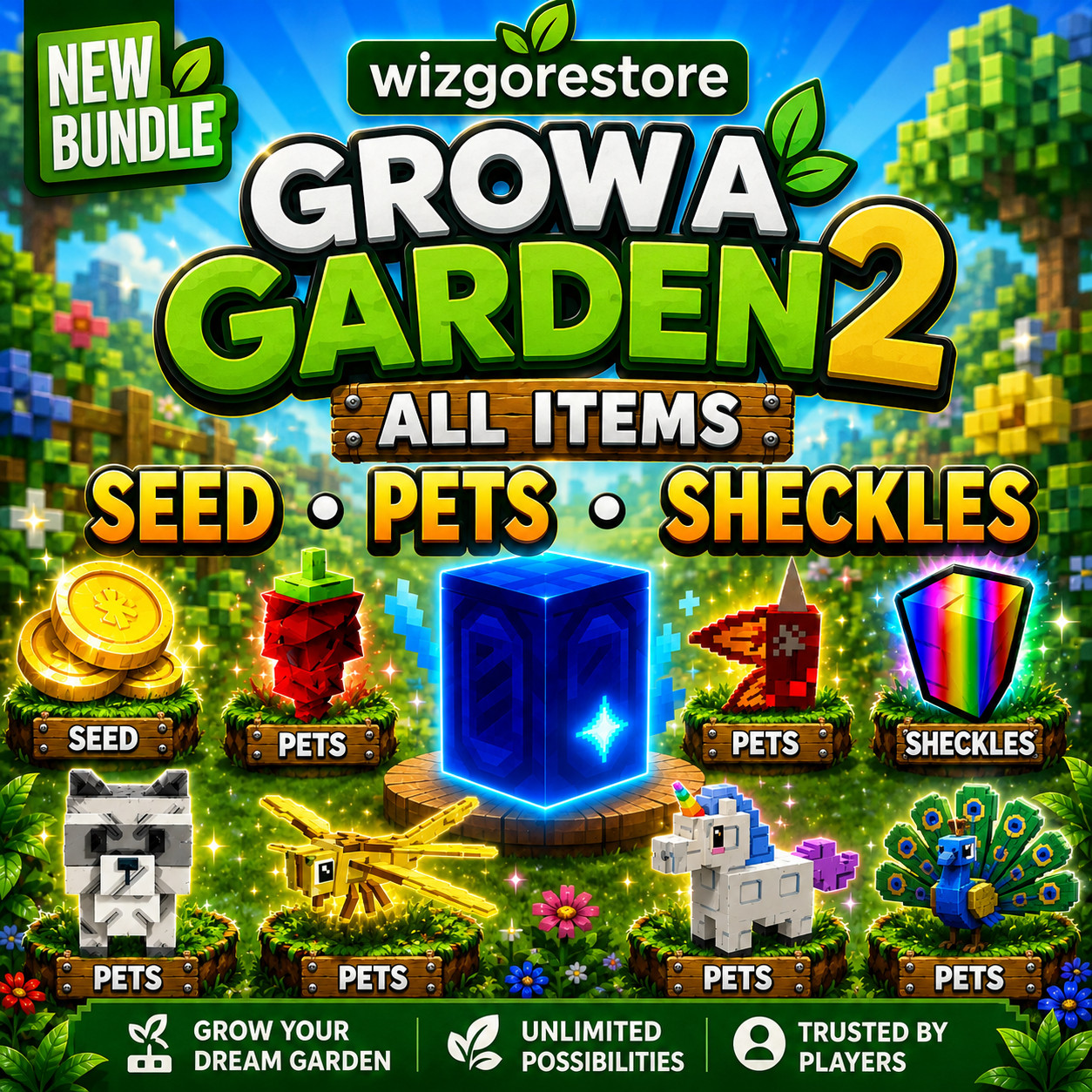 ALL GROW A GARDEN 2 | GAG 2 | Seed | ROBLOX