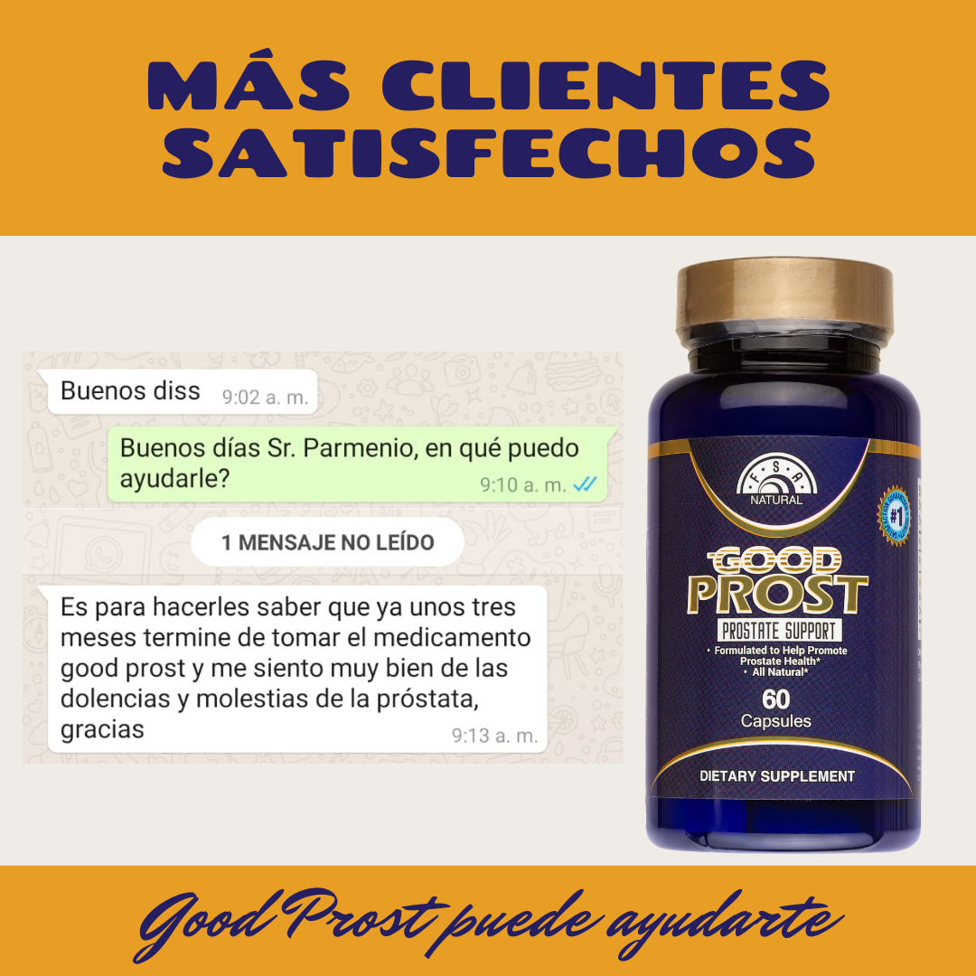 GOOD PROST PROSTATE x 180 cap - Prostate Complex - Enlarged Prostate - 60 cap