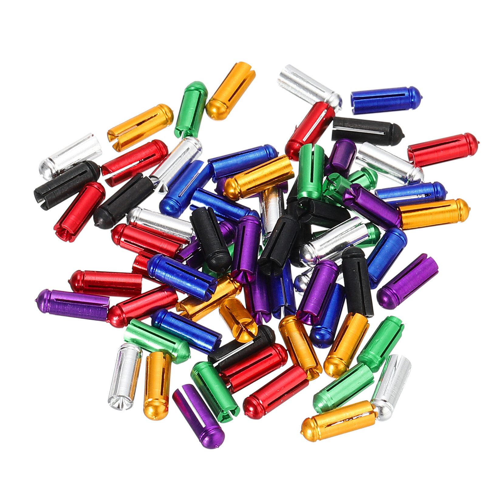 Aluminum Protectors 7 Colors 70Pcs Flight Savers Dart Wing Dart Accessories,