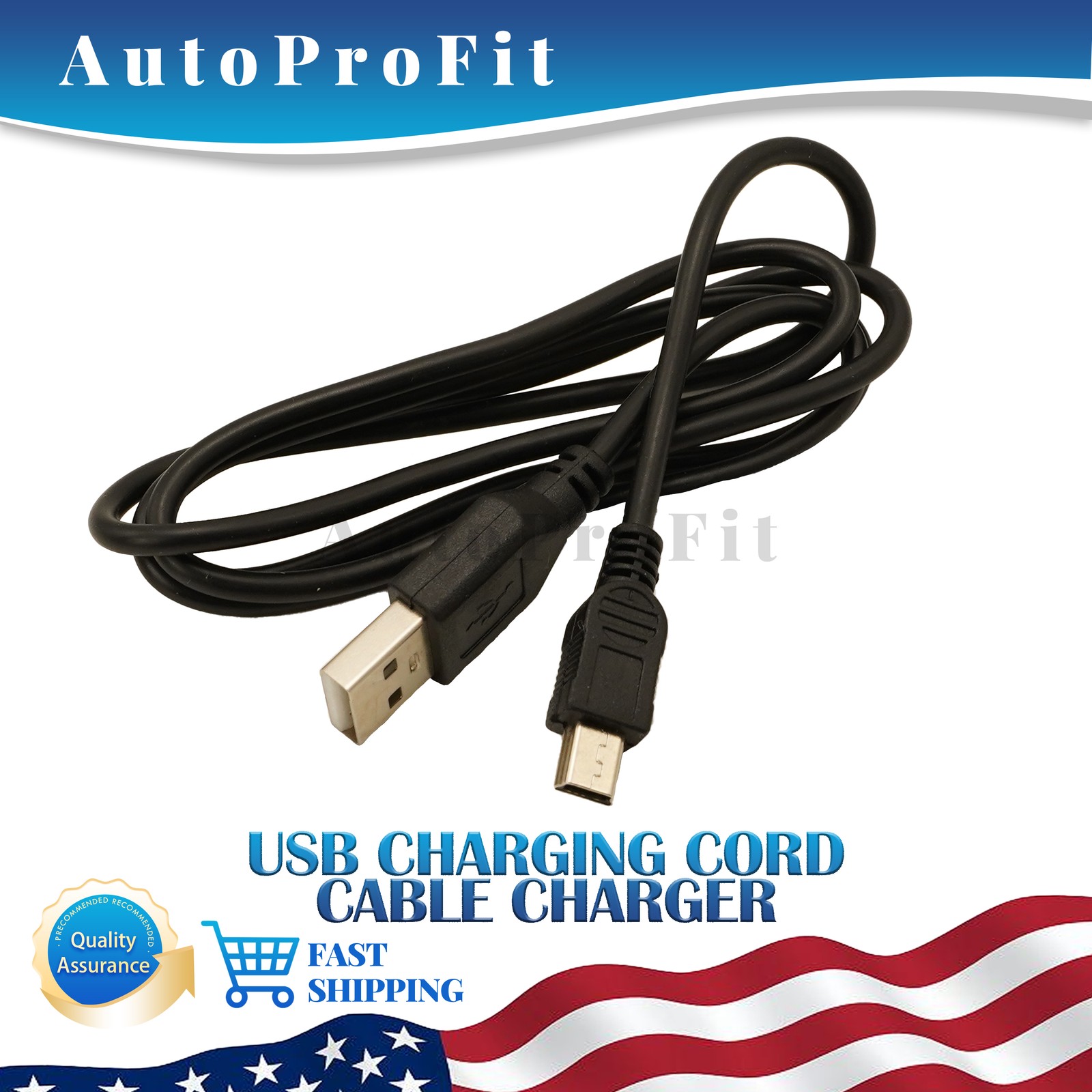 Fit Sony Playstation 3 PS3 Wireless Controller USB Charging Cord Cable Charger
