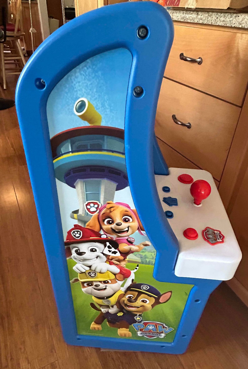 Arcade1up Paw Patrol Jr Video Game PAW-J-01340 TESTED w. Power Cord