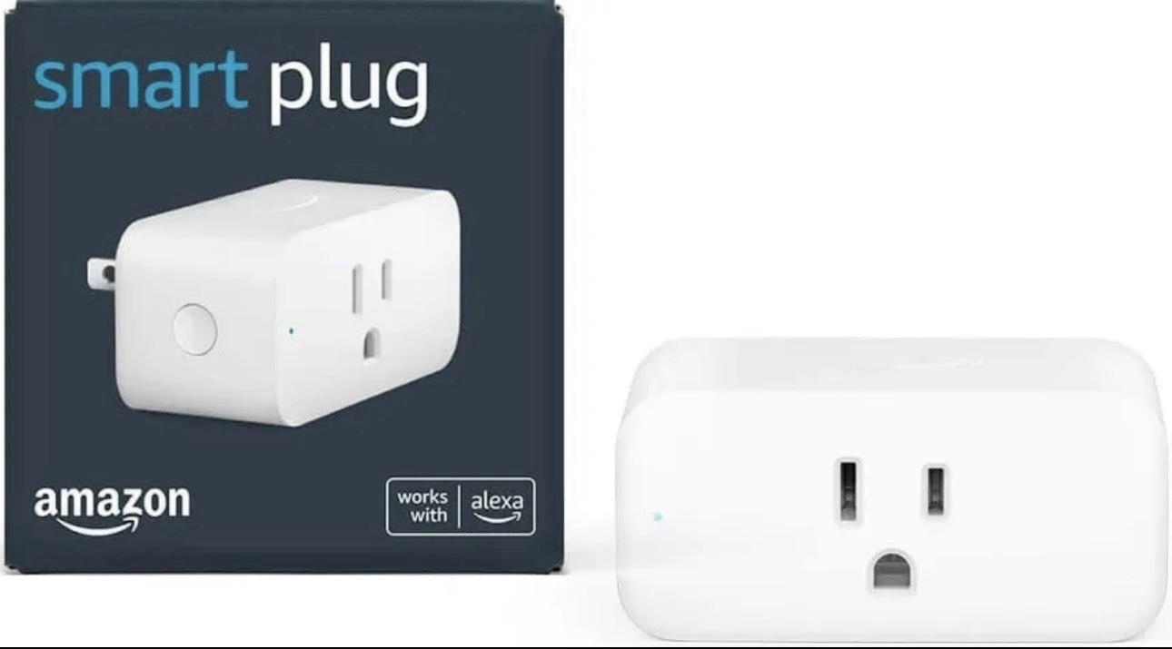 AMAZON SMART PLUG 3 PRONG 1 OUTLET - MODEL # C2YY37 - WHITE - NEW, SEALED
