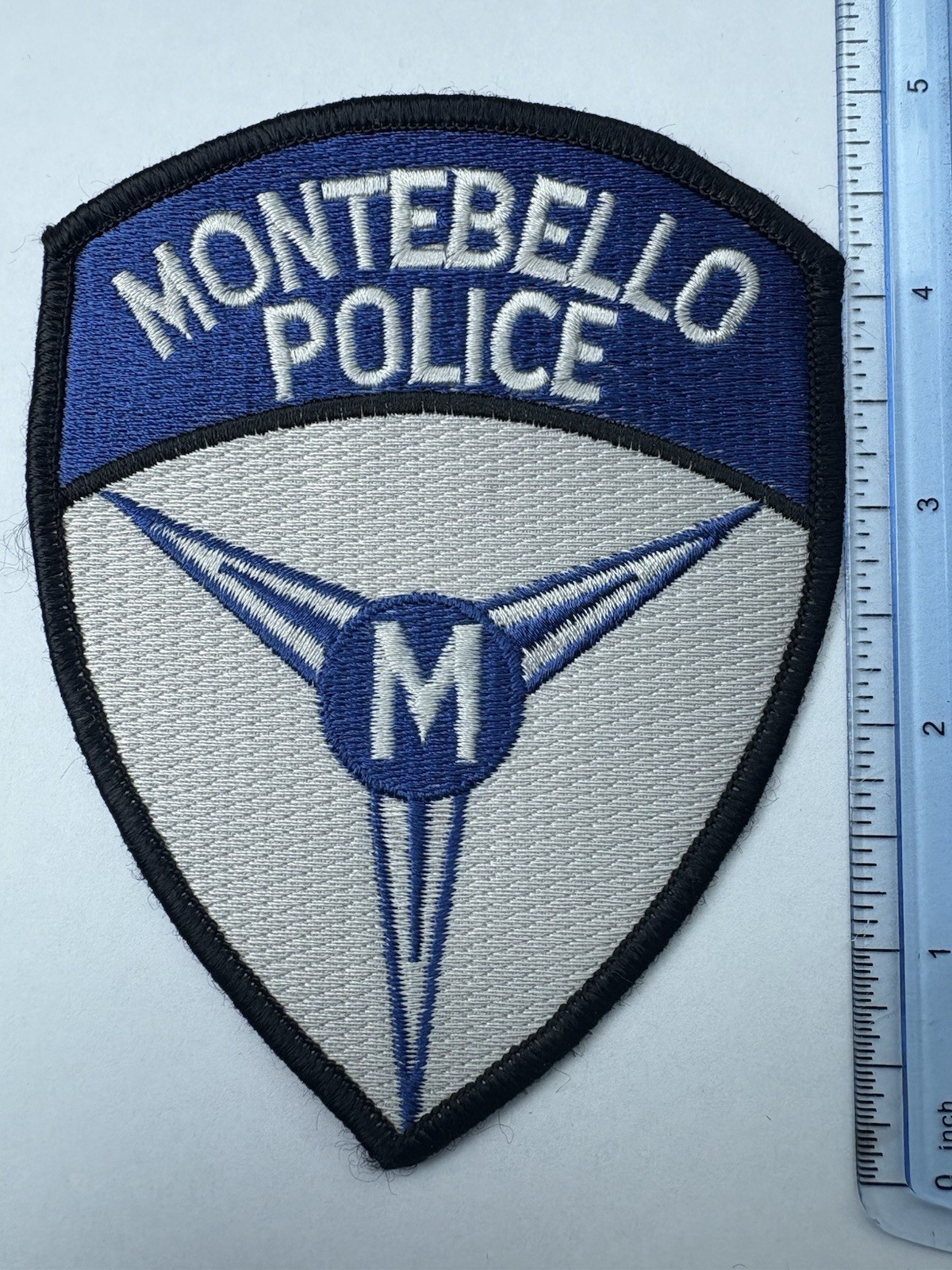 Montibello California Police Patch