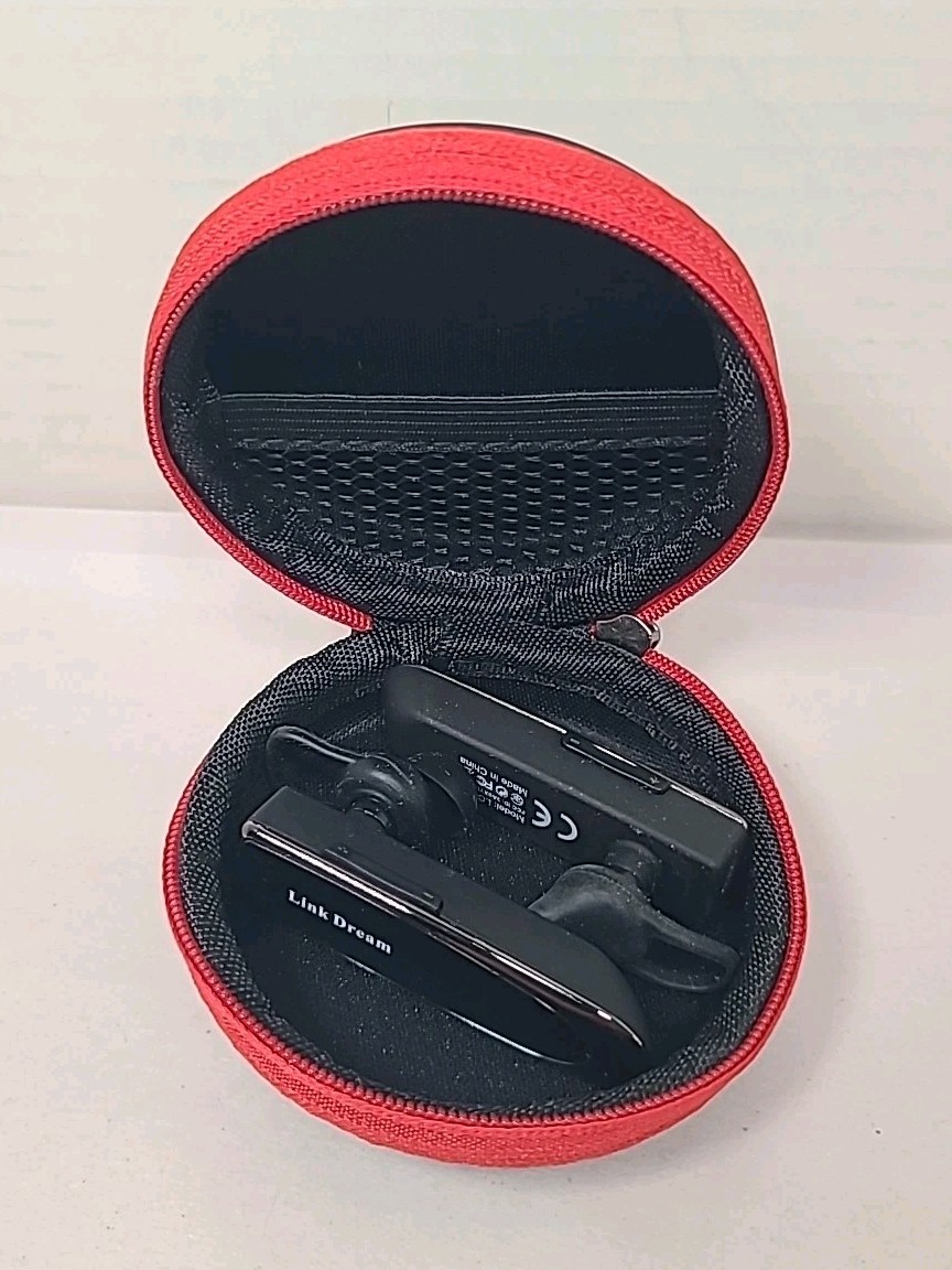 2 Link Dream Bluetooth Wireless W/ Zippered Case Model LC-B41 Tested