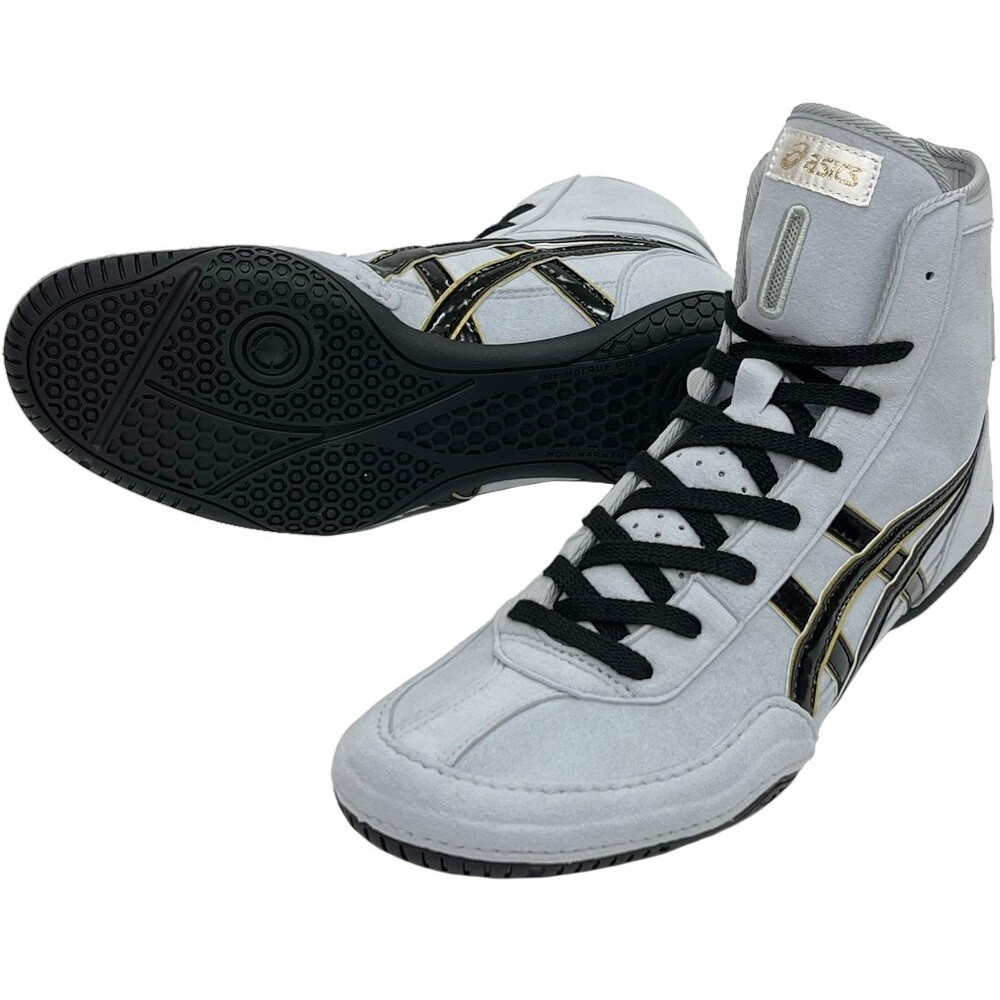 ASICS Wrestling Boxing Shoes EX-EO (Successor to TWR900) Gray x Black x Gold