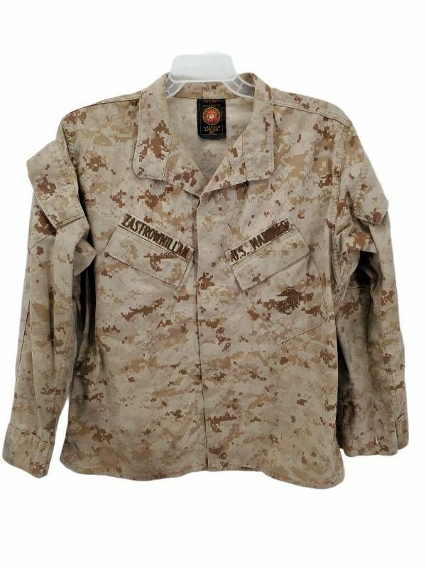American Apparel Inc. men's Medium-Short Navy Shirt #1 Camouflage