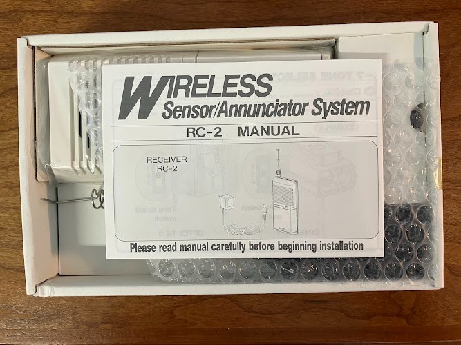 Optex: Wireless Sensor Annunciator System Receiver - RC-2FE